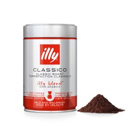 illy Coffee, Classico Filter Coffee, Medium Roast, 100% Arabica Ground Coffee, 250g