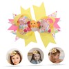 Mikinona Easter Chick Bows Clip Rabbit Hairpin for Girls Easter