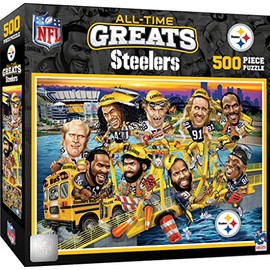 Baby Fanatic Pis1100: Pittsburgh Steelers All-Time Greats 500Pc Puzzle