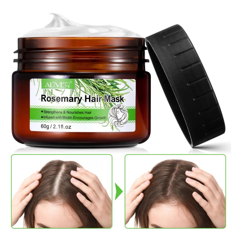 Mascarilla Capilar De Romero Reparadora Cuero Cabelludo