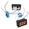 DC Ammeter with Hall Sensor LED Digital Display 50A High