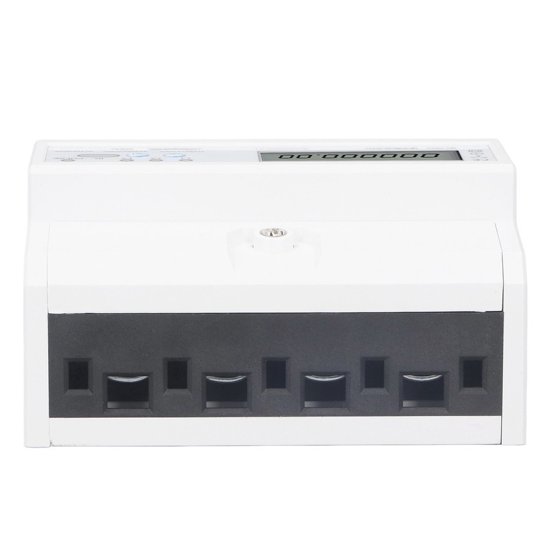 3 Phase 4 Wire Electronic Energy Meter 35mm DIN Rail