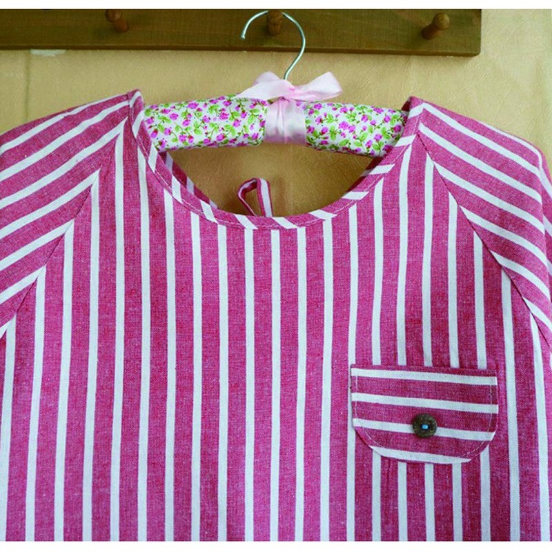 Aiuem Cotton Apron, Women's, Apron with Sleeves, Men's, Long Sleeve,