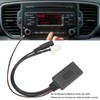 Car Bluetooth Audio Cable Adapter with Microphone Hands Free Replacement