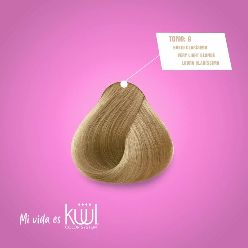 Küül Tinte Para El Cabello Kuul Color System Permanente 90