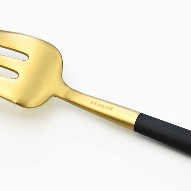 Kuchipol GOA Matte Gold Pastry Fork