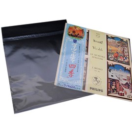 OPP Bags, Transparent, W323xH316mm, 40 Microns, Static Tape Included, 100 Sheets (LD-OP30S) (Thick OP Series)