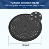 Rain Shower Head 26CM Rainfall Shower Head Overhead Replacement, Fixed