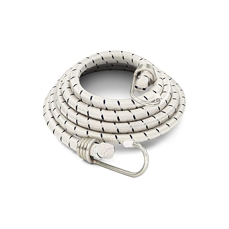 Bungee Cords, Heavy Duty Bungee Straps with Durable Metal Hooks