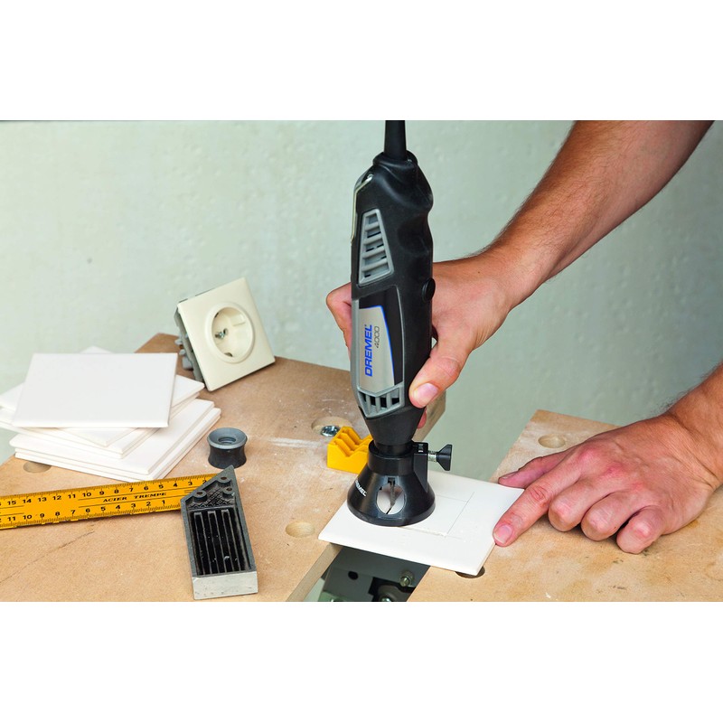 Dremel 566 Tile Cutting Kit, Accessory Set with Cutting Guide