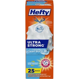 Hefty Ultra Strong Tall Kitchen Trash Bags Variation (65 Count (Variety Pack))