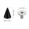 sourcing map 50 Sets Spikes and Studs, 7 x 10mm