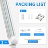 CNSUNWAY LED Shop Light 2FT, 20W 3000LM 6500K, T8 LED