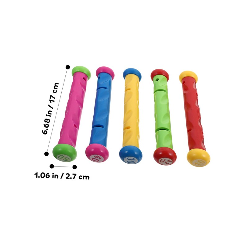 SUPVOX 21pcs Diving Underwater Sinking Pool Play for Summer Fun