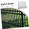 SEWACC 6pcs Decorative Fence Post Caps Elegant Design for Square