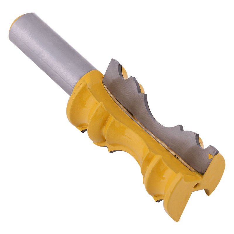 1/2" Shank Large Elaborate Chair Rail Molding Router Bit For