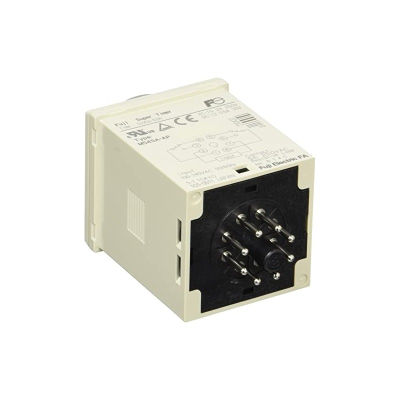 Fuji Electric Equipment Control Super Timer MS4S Series On-Delay AC100-240V