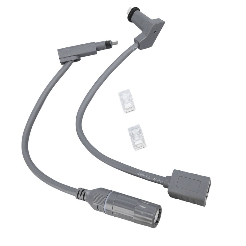 SPX Plug to RJ45 Adapter 1200Mbps Transmission Speed Rectangular Satellite