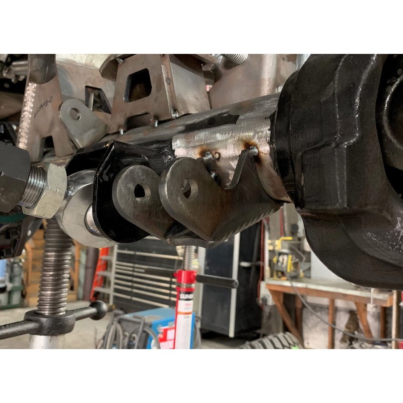 WFO Concepts Universal Axle Shock Brackets - Pair - Weld
