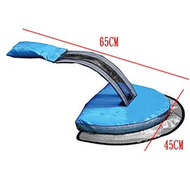 Oriental eLife Pool Exit Aid for Animals, Animal Saving Escape Ramp for Pool, Floating Ramp Rescues, Animal Ramp, Small Animal Swimming Escape Ramp, Safety Animal Rescue Critter Escape Ramp, Blue