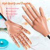 Practice Hand for Acrylic Nails - Normal Brown Mannequin Hands