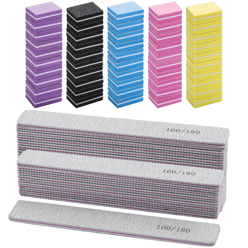 25 limas de uñas para uñas acrílicas y 50 limas