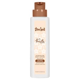 Tree Hut Hydraglow Loción corporal de vainilla, hidratante y nutritiva hidratante diaria para una piel suave, fragancia acogedora, hidratación de larg