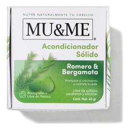 Acondicionador Solido Mu&me Romero & Bergamota 60gr