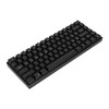 Mechanical Keyboard 82 Key RGB 3 Connection Modes Black Ergonomic