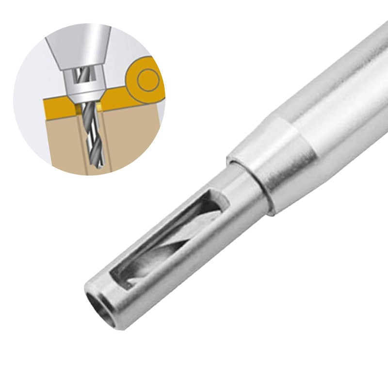 8 Pcs Hinge Drill Bit Set Centring, HSS Self Centering