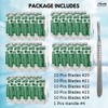 IMEDS Carbon Steel Sharp Blades Sterile Assorted Pack of 50