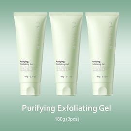 GreTeam Purifying Exfoliating Gel Moisturizing Cleanses Skin Give Your Skin A Boost Clears Away Old Skin 120g:_180g(3pcs)