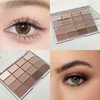 Nude Eyeshadow Palette, 16 Colours Brown Grey Nude Eye Shadows