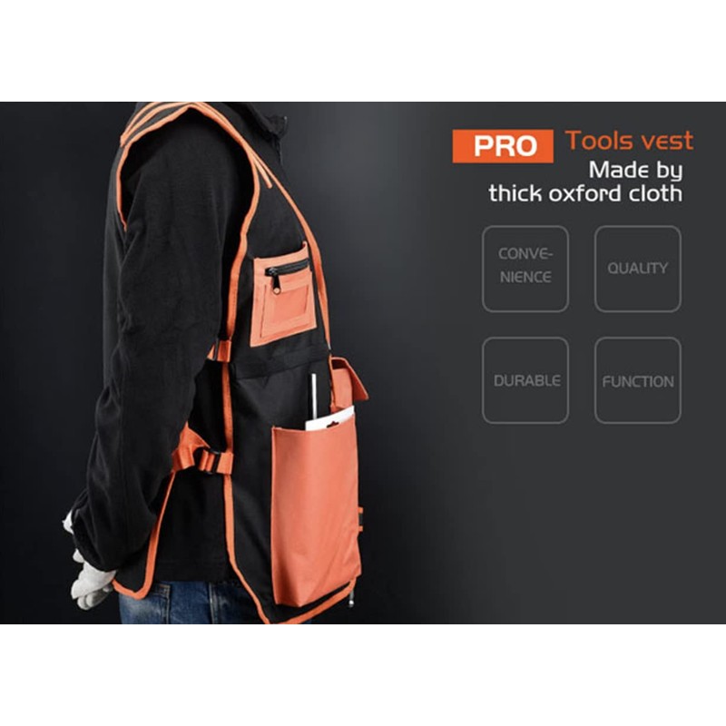 Edward Tools Harden Tool Vest - Thick Oxford Cloth -