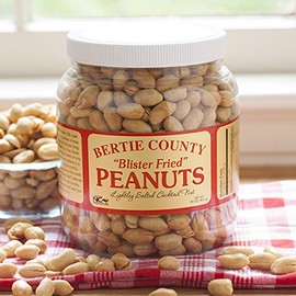 Bertie County Blister Fried Peanuts, 30oz jar