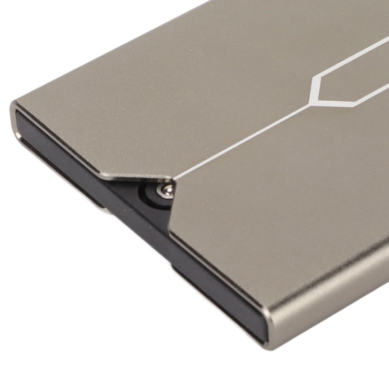 Aluminum SIM Card Case Large Capacity Shatterproof Small Portable Memory