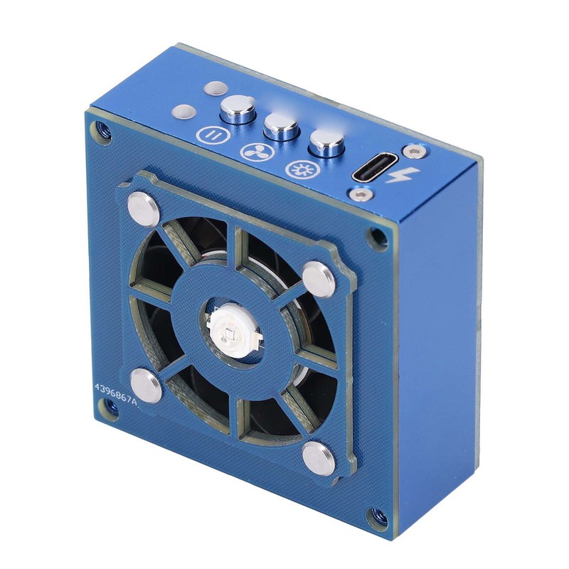 Solder Smoke Absorber Fan 10000RPM Multifunctional Soldering Cooling Fan with