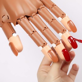 Outanaya 300pcs Professional Practice Nails Fake Nails Manicure Training Art Tips Press Long Tips