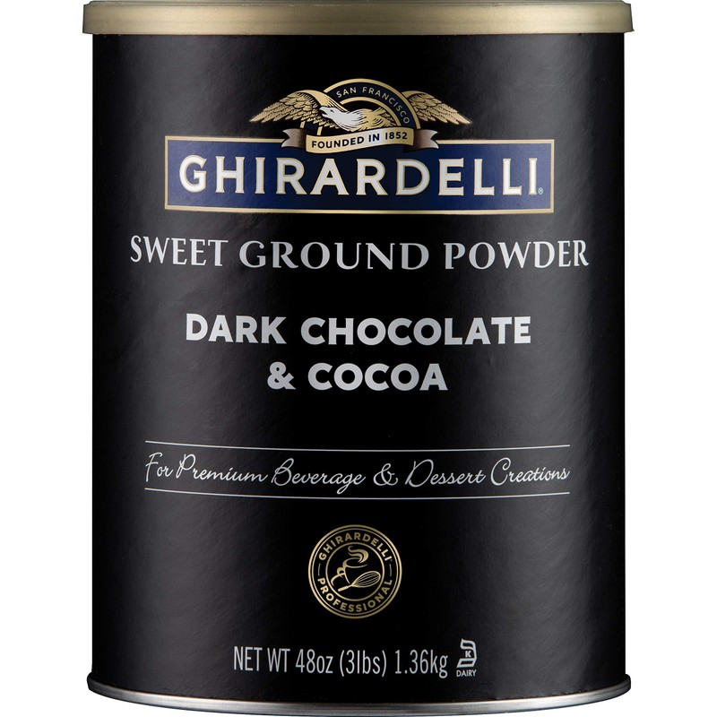 Ghirardelli Sweet Ground Dark Chocolate & Cocoa Powder, 3 Pound
