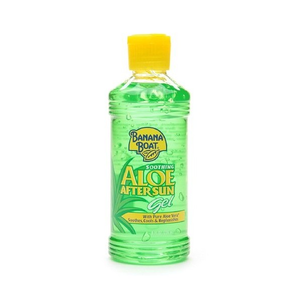 Banana Boat Soothing Aloe After Sun Gel 8 fl oz (236 ml) package of 3