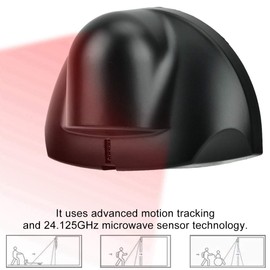 12-24V Universal Wired Microwave Motion Sensor, PIR Motion Sensor Exit Infrared Detector, Sensor for Automatic Opening Door Acess Control