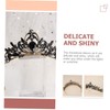Healvian Bridal Rhinestone Tiara Wedding Tiara Prop Girls Decorative Crown