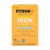 Vitron-C Iron Supplement, Immunity Support Iron Supplements with Vitamin C,