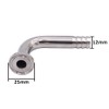 DERNORD Sanitary Hose Barb Pipe Fitting 0.75" Tri Clamp (25MM