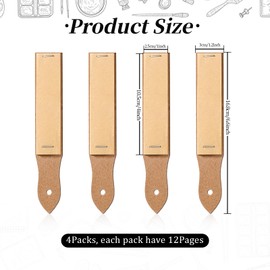 4PCS Pencils Sharpener Sandpaper Block for Drawing, Sketch Pencil Sharpener Sandpaper, Art Drawing Tool Pencil Board for Sharpening Pastel Sticks, Crayons, Charcoal