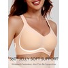 Gailife Wireless Smooth Bras for Women No Underwire V Neck