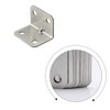 100 Pcs Stainless Steel Corner Bracket,L Shape Corner Brace/Heavy Duty