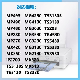 Canon Compatible Ink Refill (BK/C/M/Y), BC-310/311, BC-340/341, BC-345/346, BC-360/361, BC-365, BC-366, 4 Color Set (4 Bottles), 1.1 fl oz (30 ml) Each Instrument Included (Ink Filling