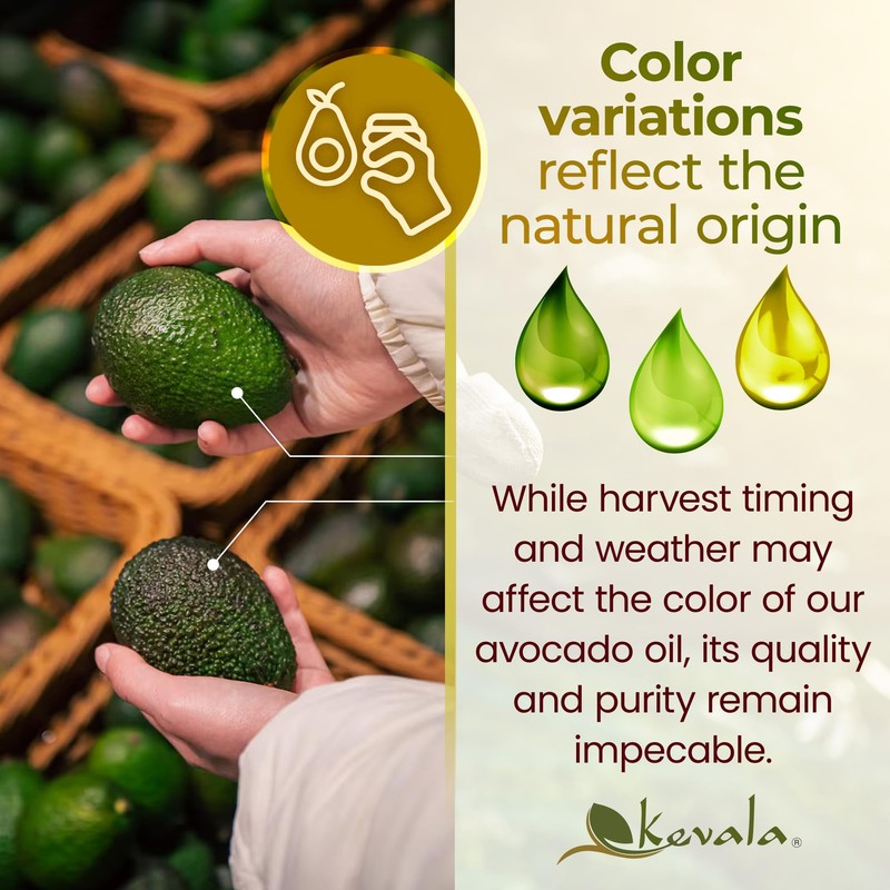 Kevala Avocado Oil – Cold Pressed | Non‑GMO Project Verified