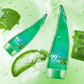 Gel Aloe Vera 99% Hidratante Anti Acne e Irritaciones Cuidado Facial Sábila Aloe Vera Puro Natural Alta Humectacion en la Piel regula Ph Esencia Gel Fresh Moisturizing 250ml
